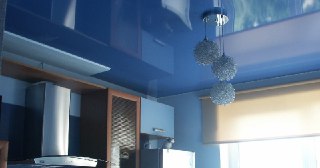 Натяжной потолок на кухню Ленинск-Кузнецкий, цена от 6230 руб.